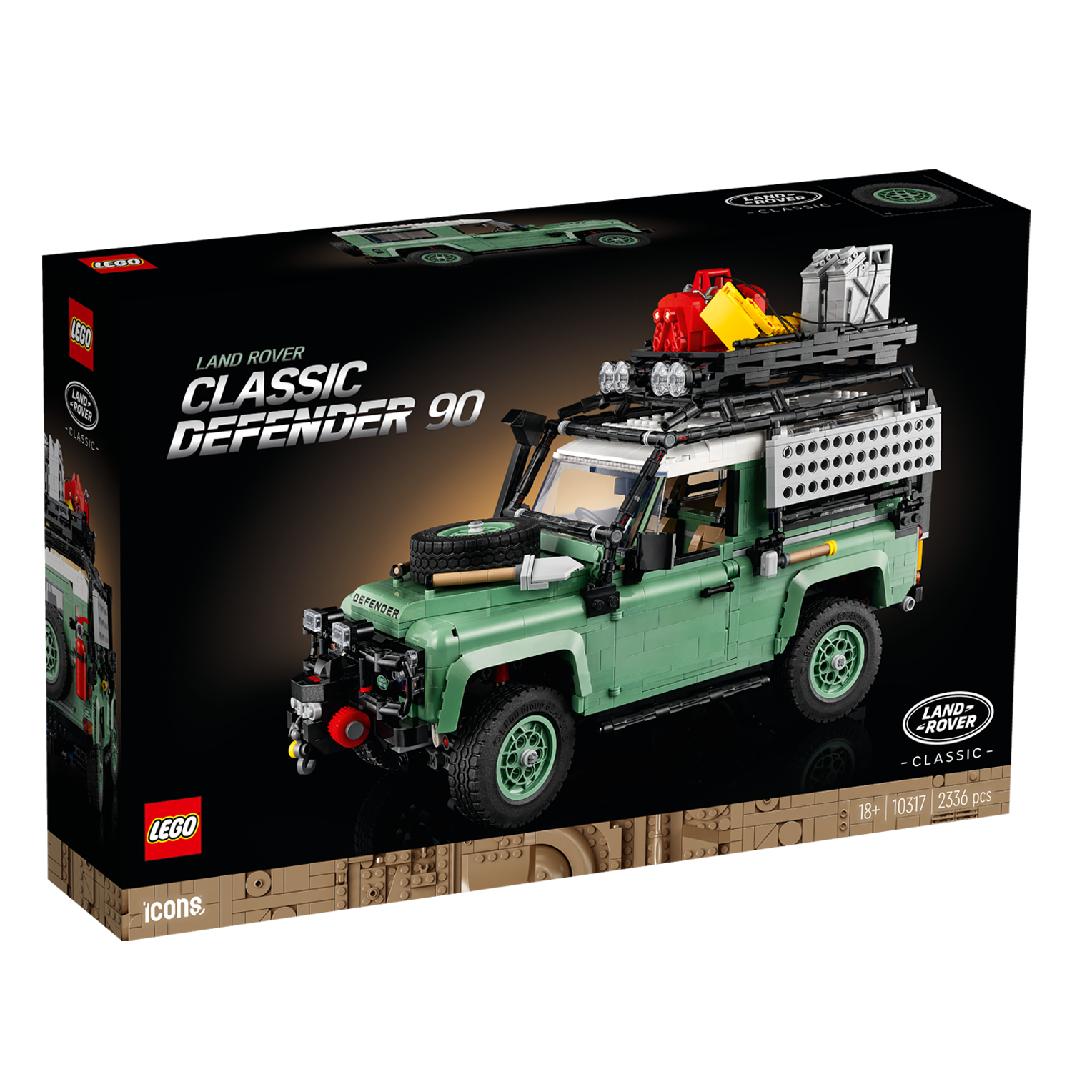 10317 Klassischer Land Rover Defender 90