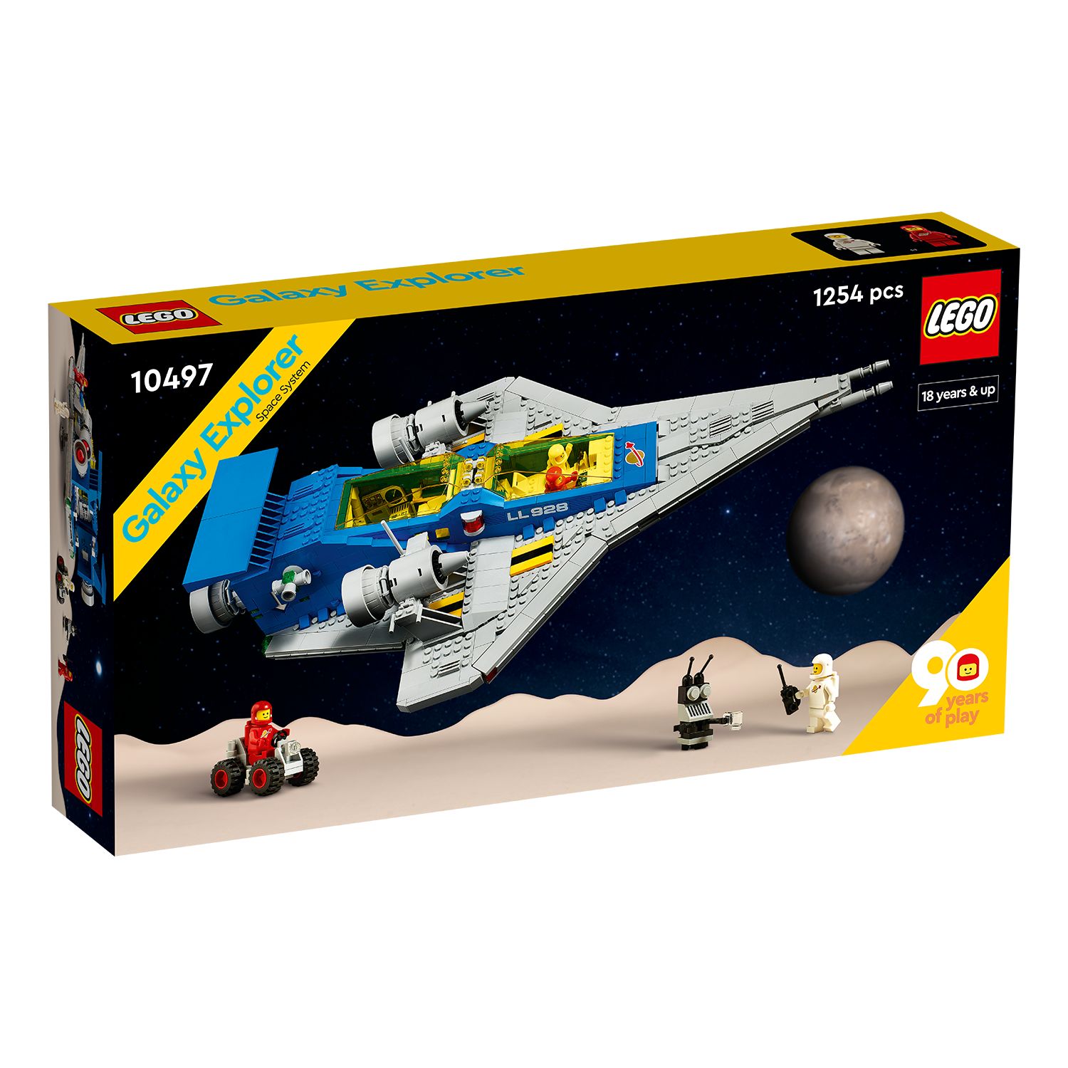 Vorderseite Karton LEGO Galaxy Explorer 