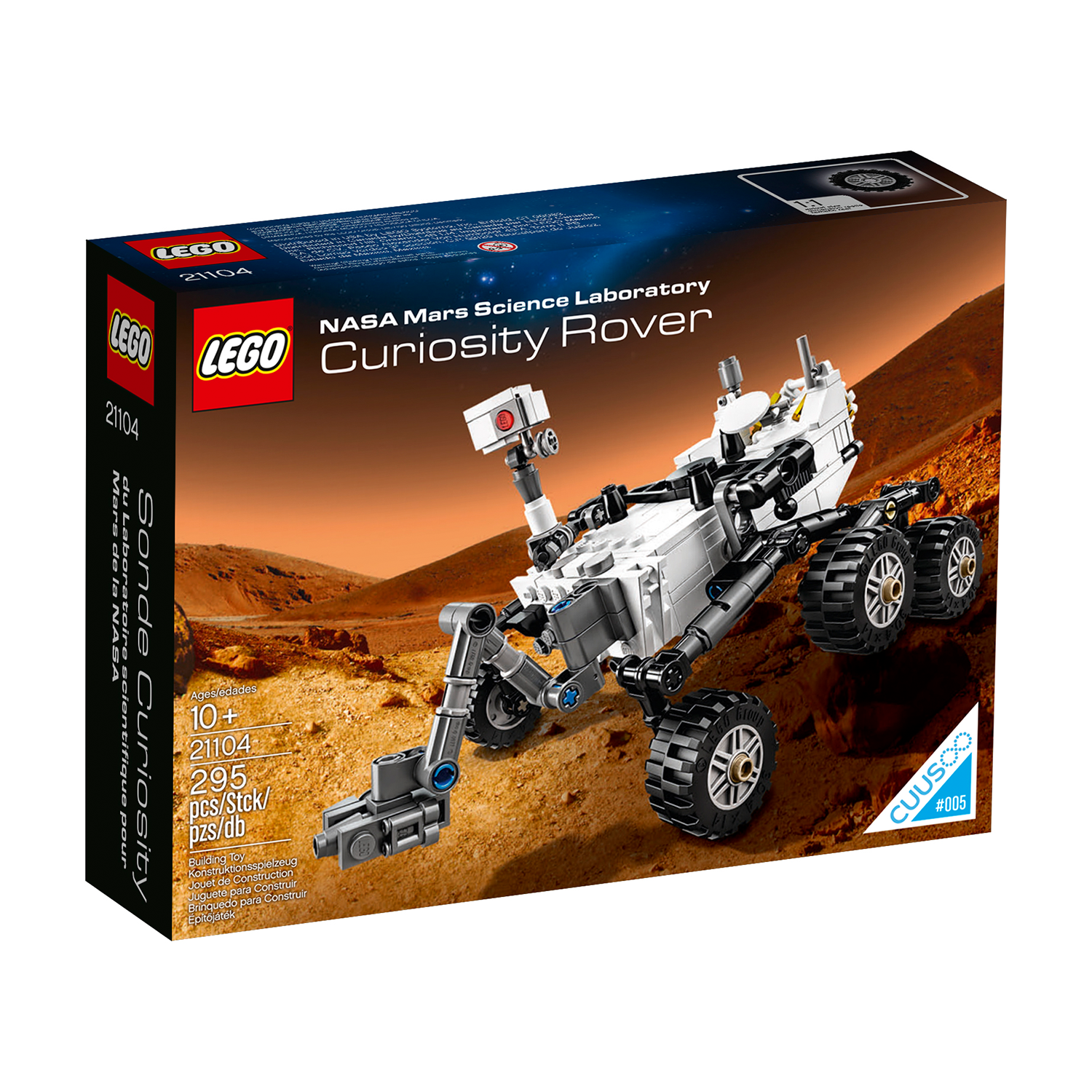 21104 NASA Mars Science Laboratory Curiosity Rover