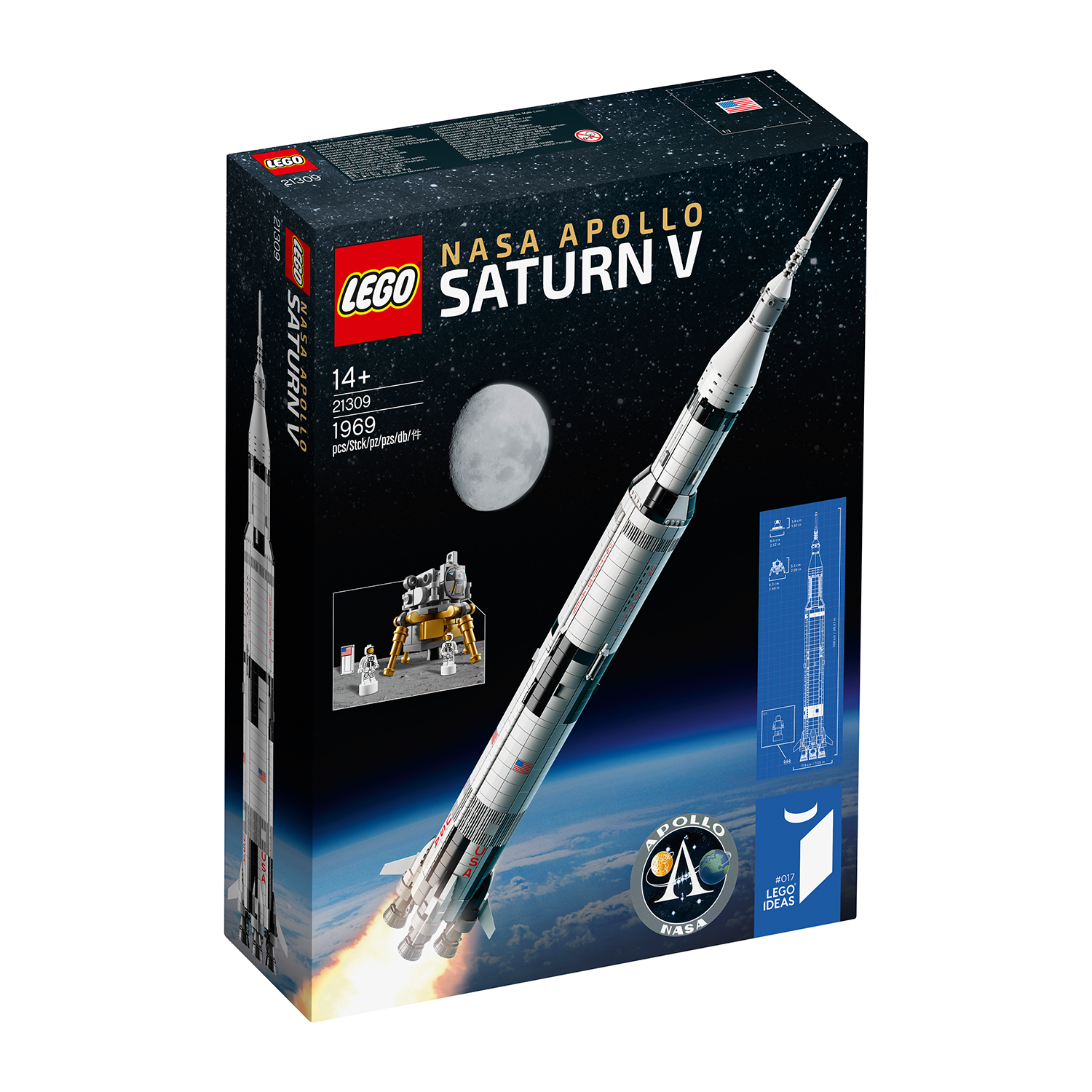 21309 LEGO® NASA Apollo Saturn V