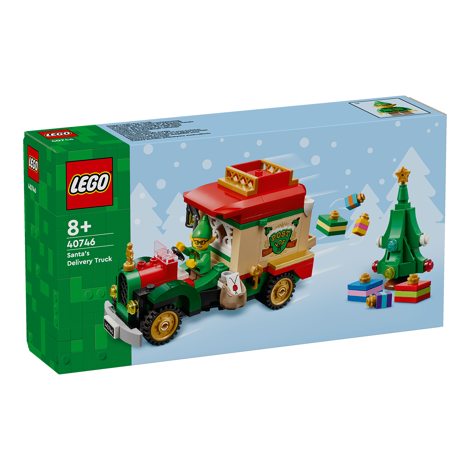 40746 Lieferwagen des Weihnachtsmanns