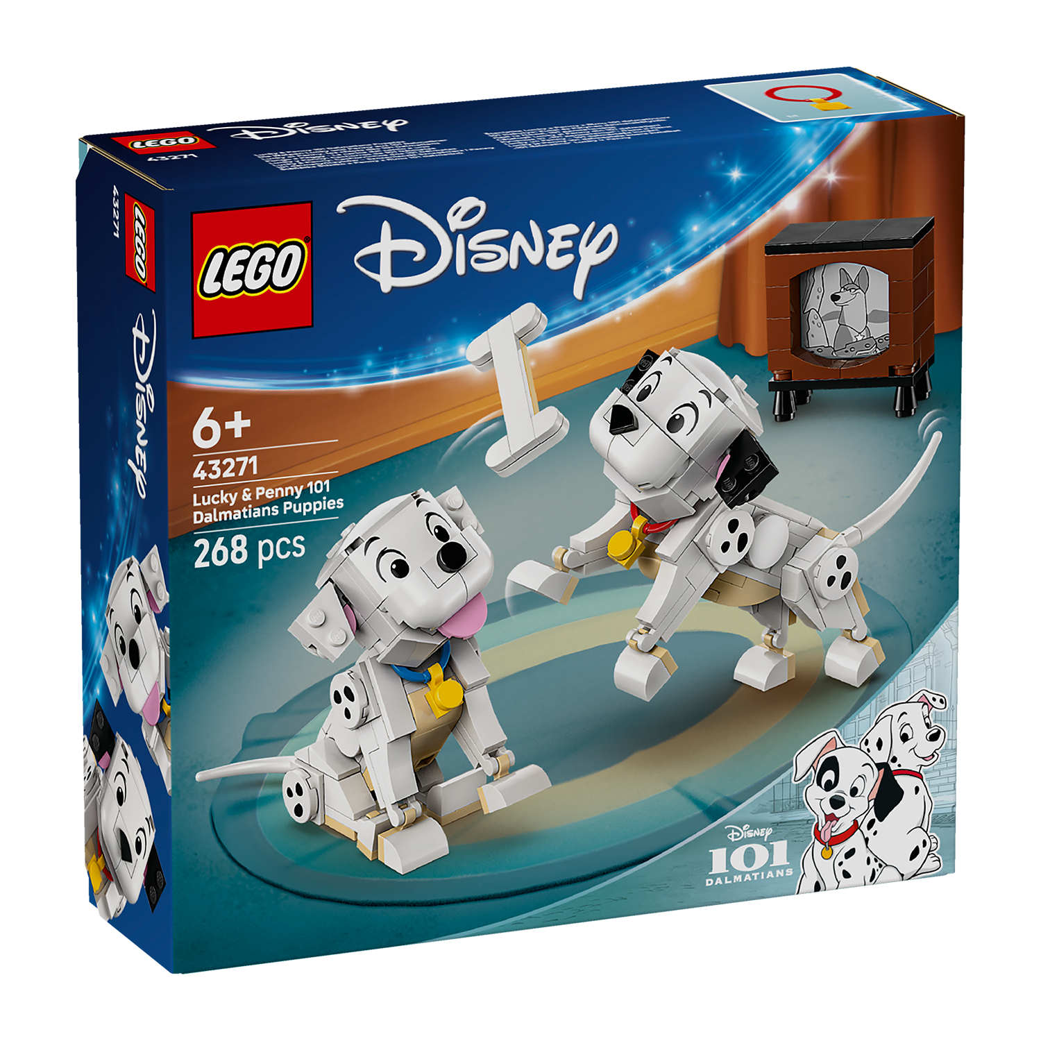 43271 Die Welpen Lucky und Penny aus 101 Dalmatiner