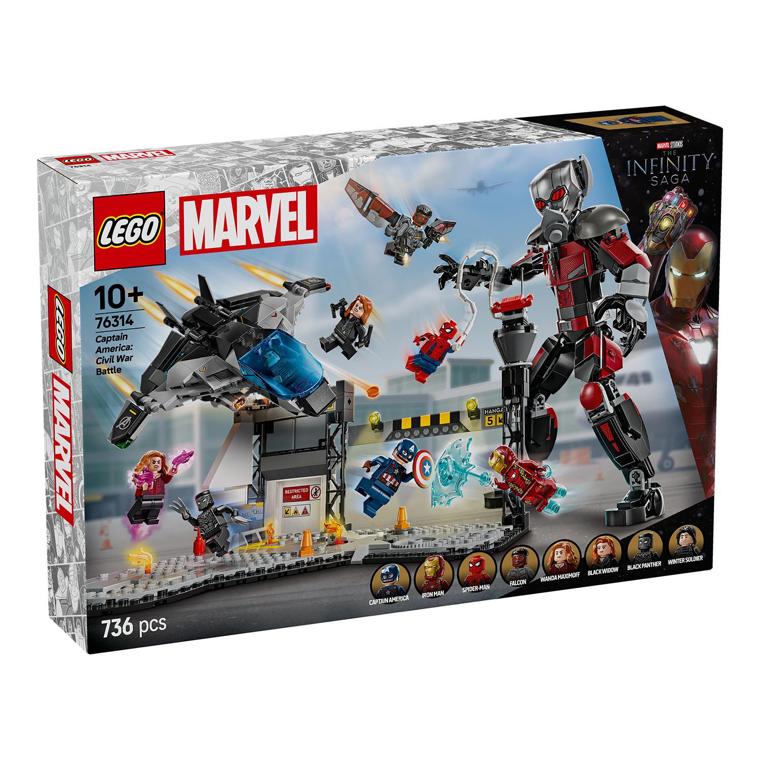 76314 Captain America: Civil War Actionduell