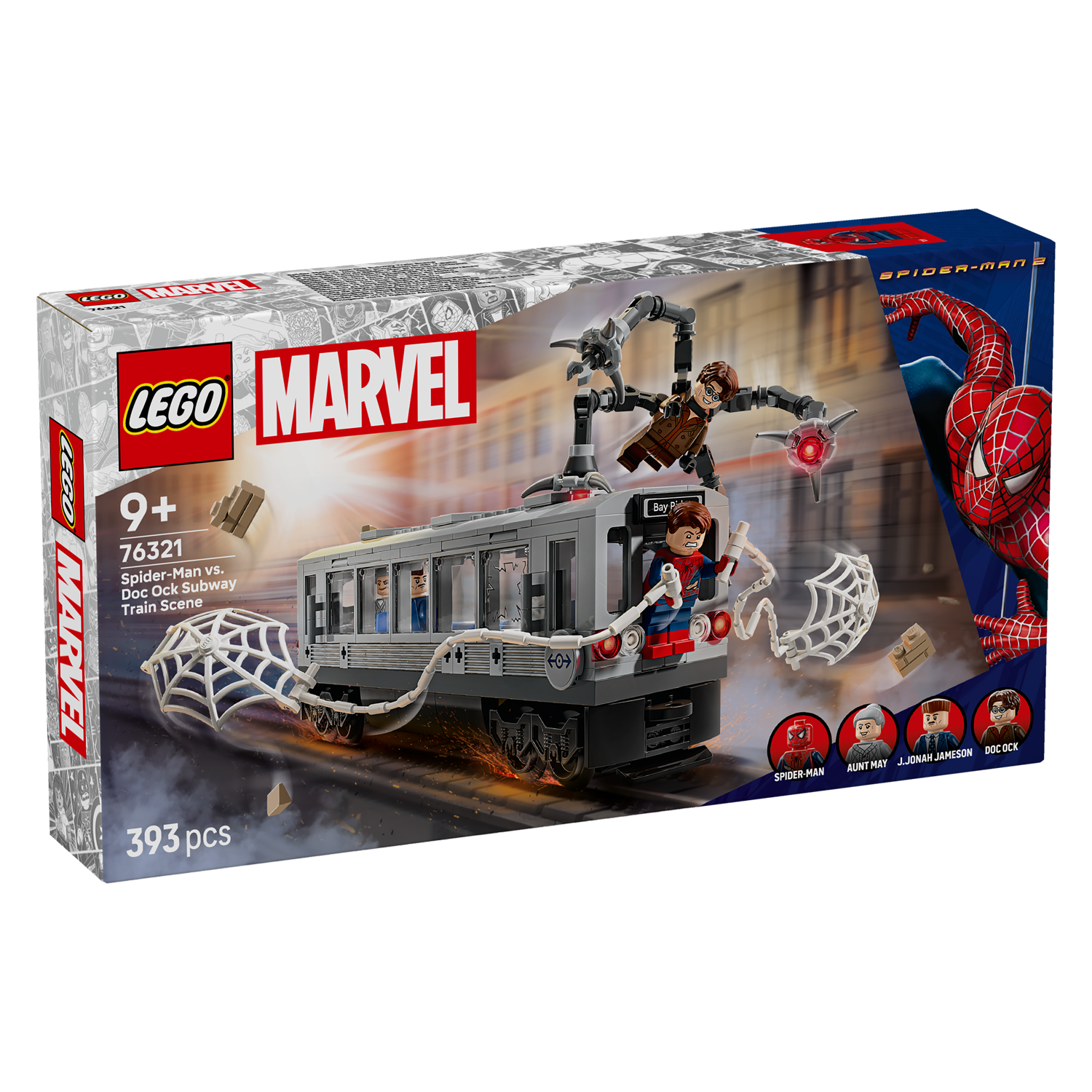 76321 Spider-Man vs. Doc Ock: Showdown in der U-Bahn