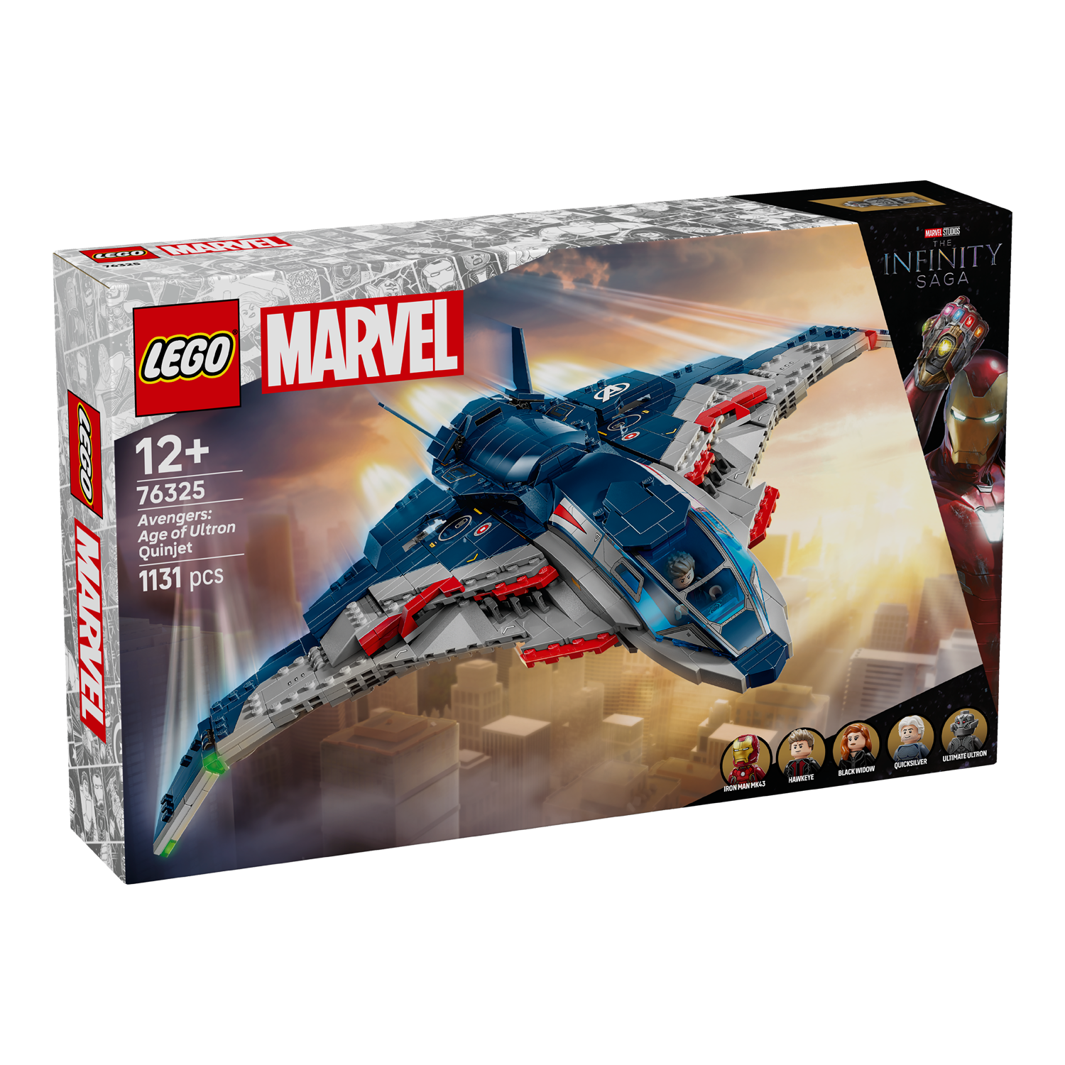 76325 Avengers: Age of Ultron Quinjet