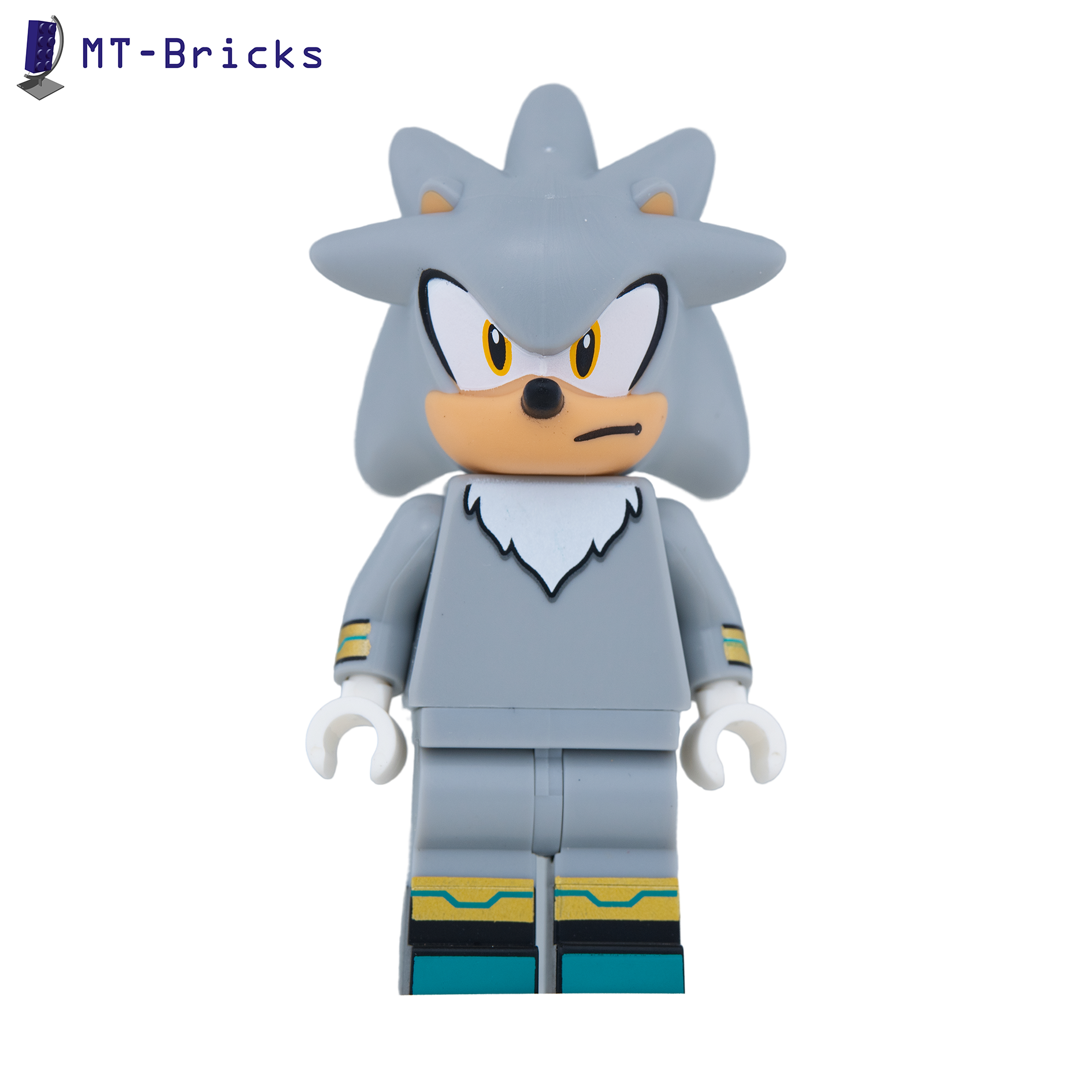 LEGO® Minifigur Silver the Hedgehog - son032