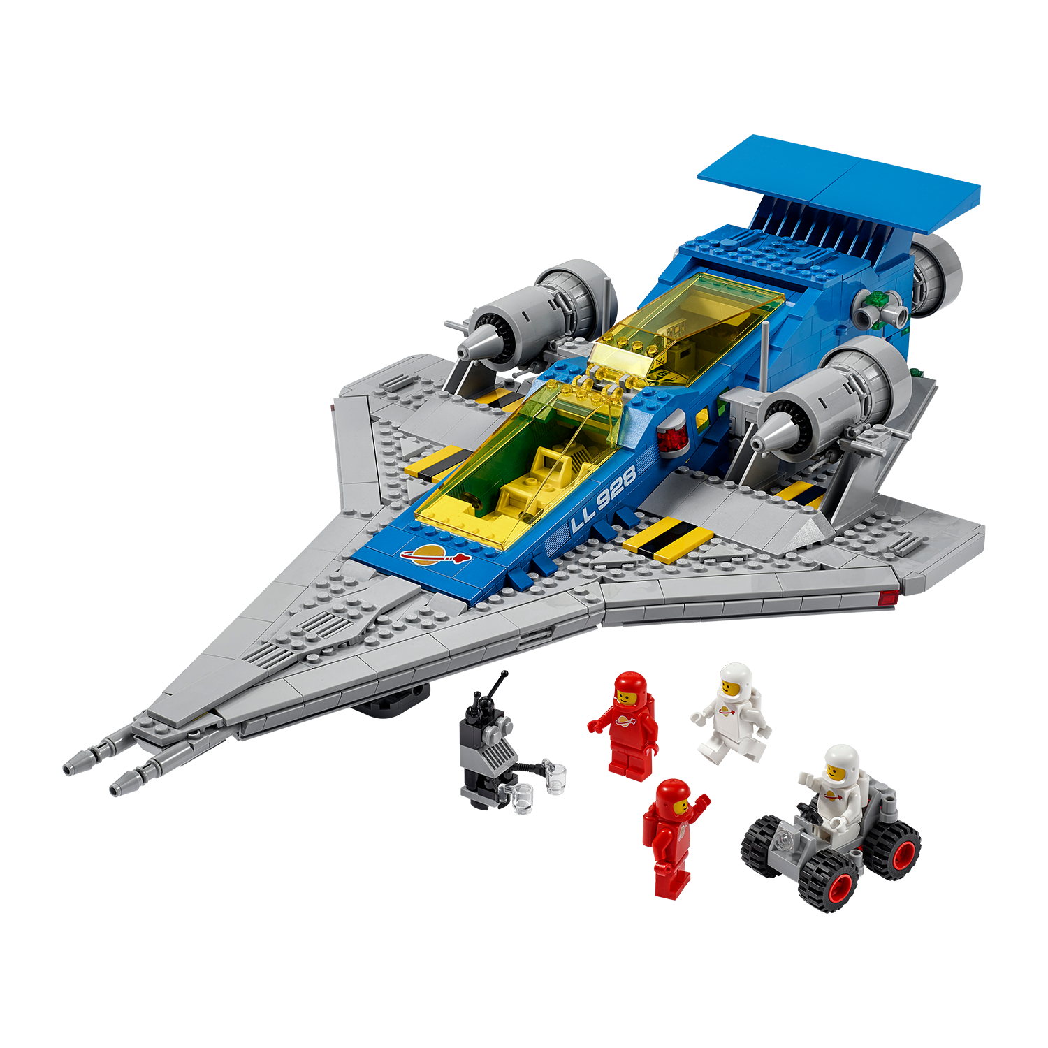 LEGO Galaxy Explorer Raumschiff mit Minifiguren