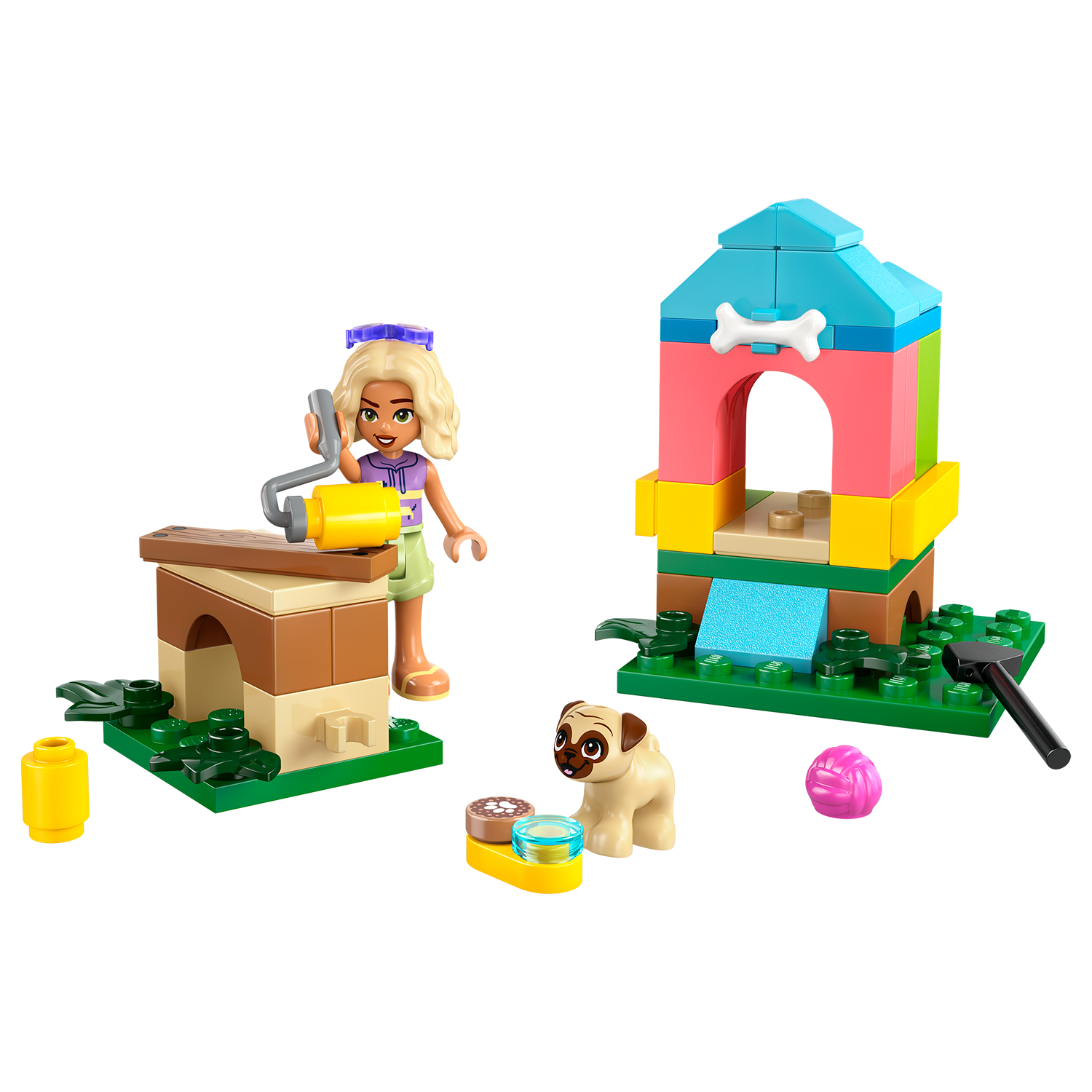 30697 Novas selbstgebaute Hundehütte