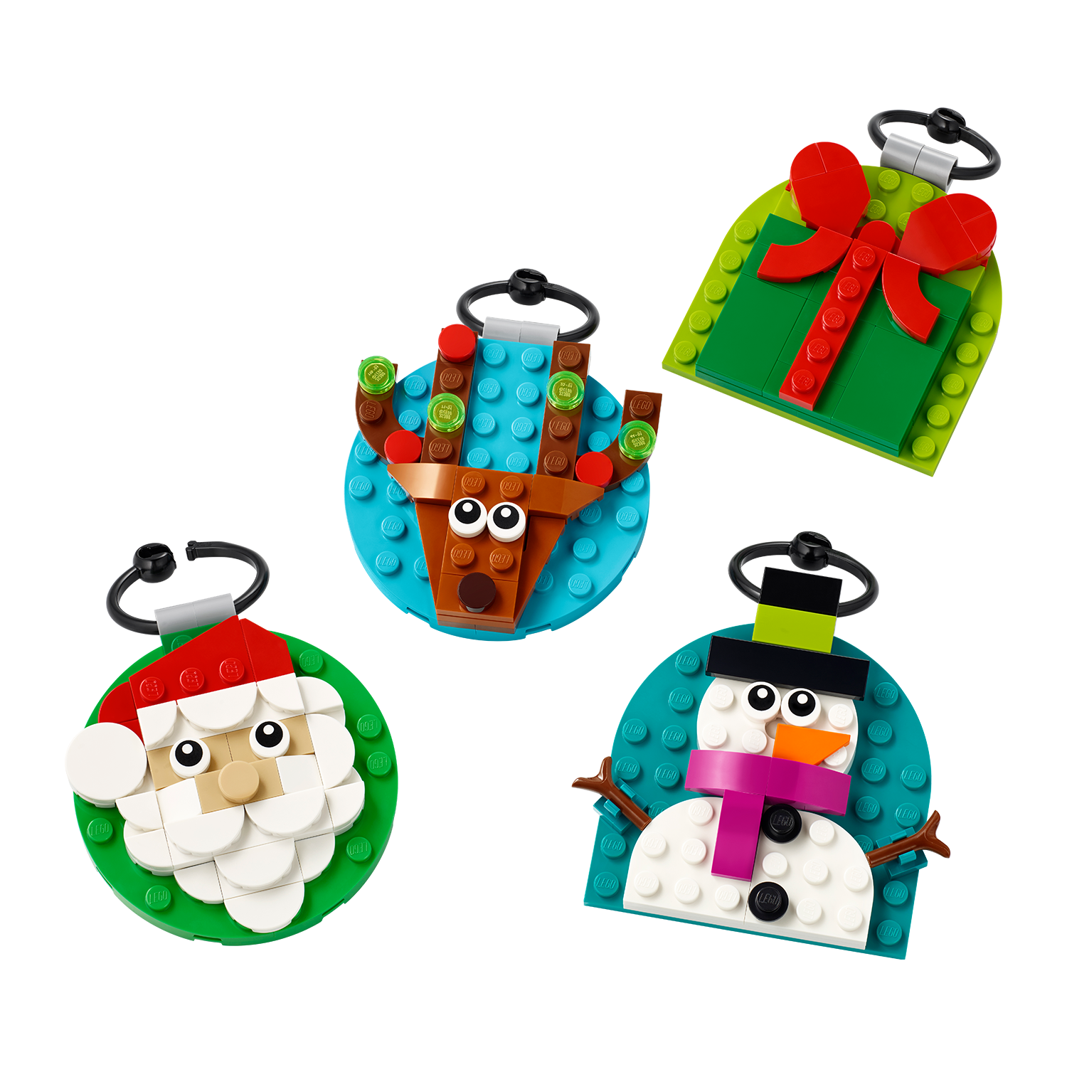 40744 Verschiedene Christbaumanhänger