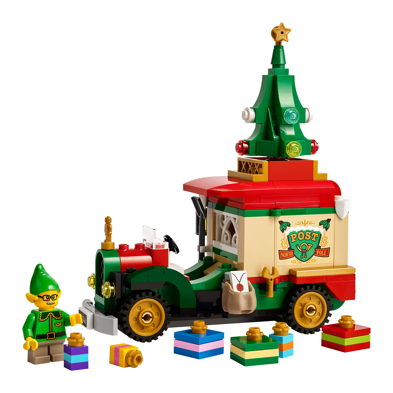 40746 Lieferwagen des Weihnachtsmanns