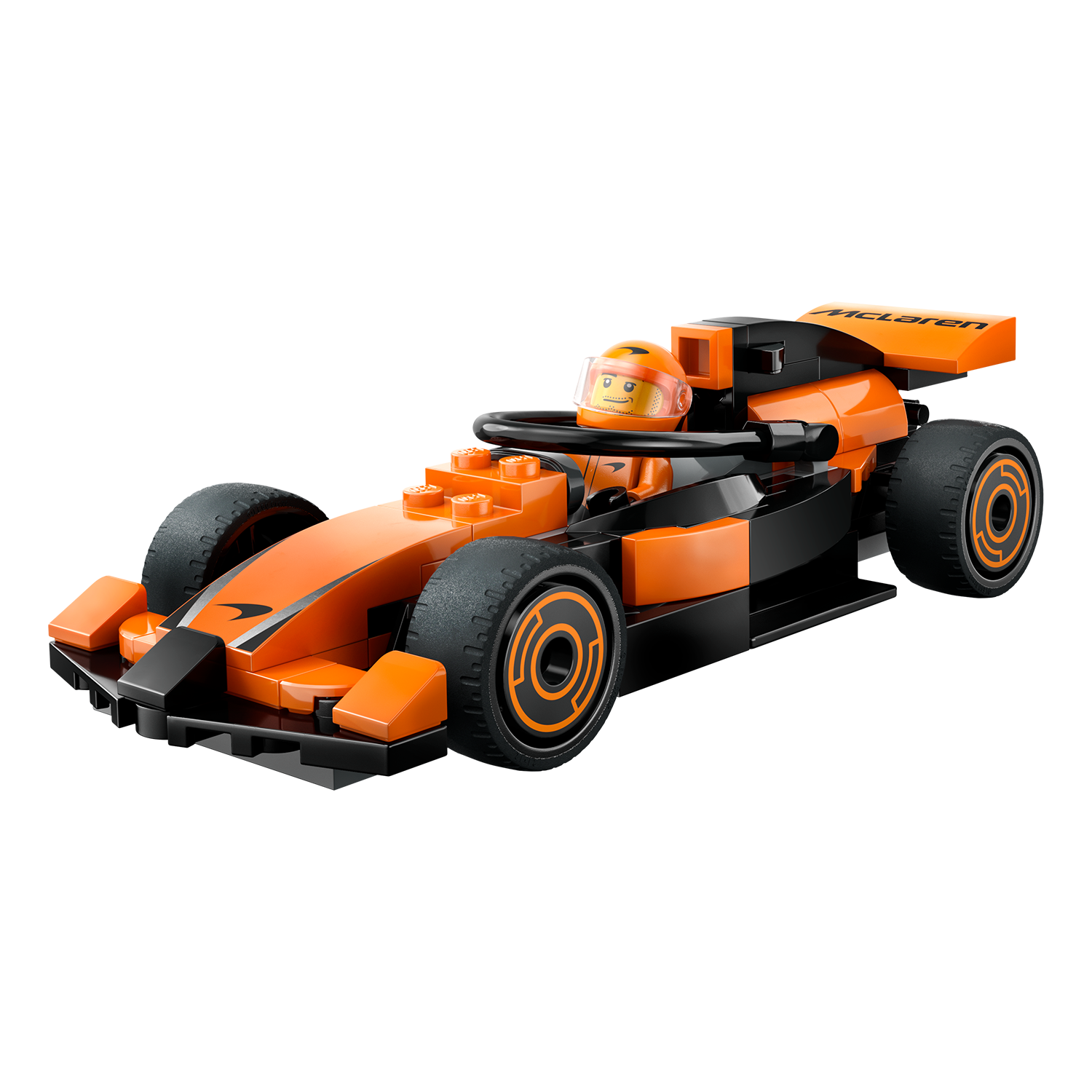 60442 F1® Rennfahrer mit McLaren Rennauto