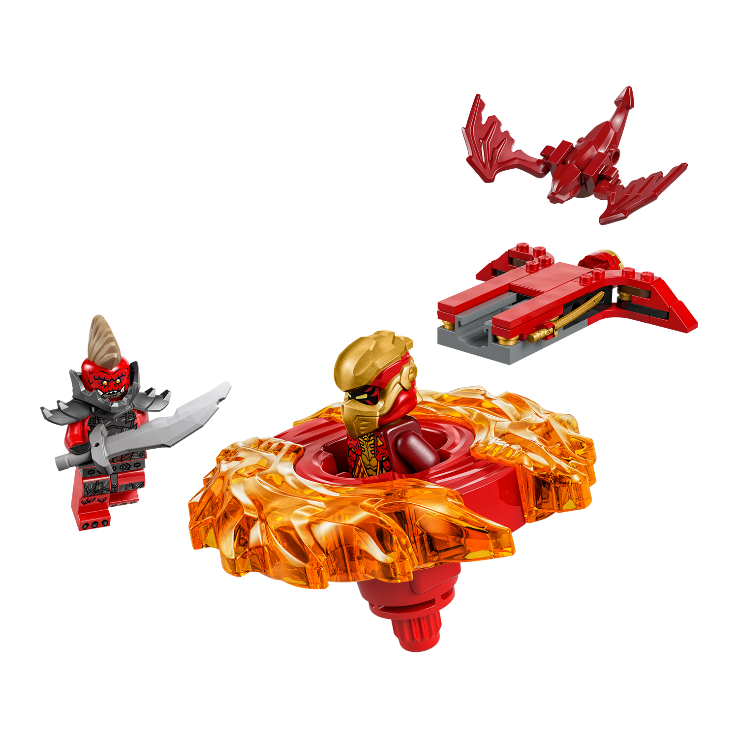 71823 Kais Drachen-Spinjitzu-Spinner