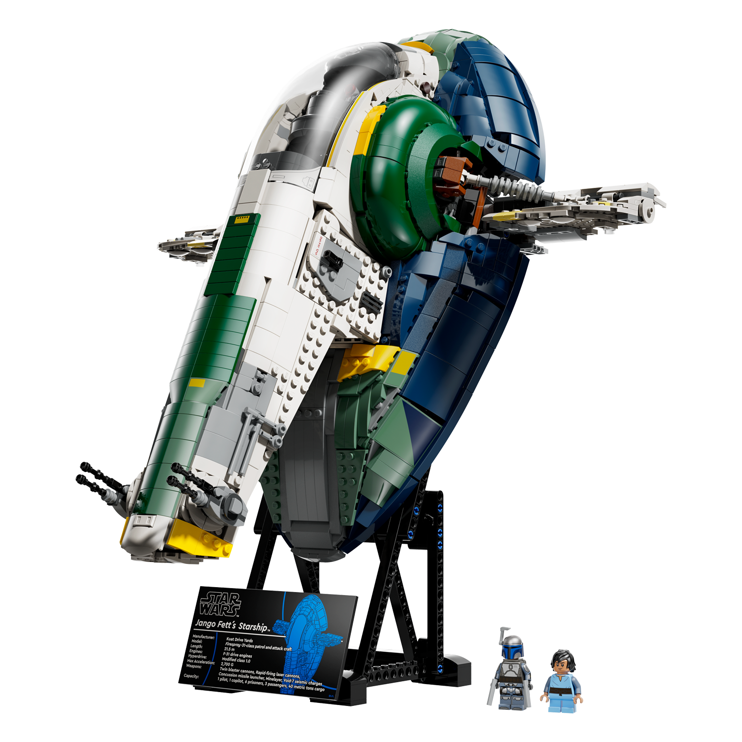75409 Jango Fetts Sternenschiff der Firespray-Klasse
