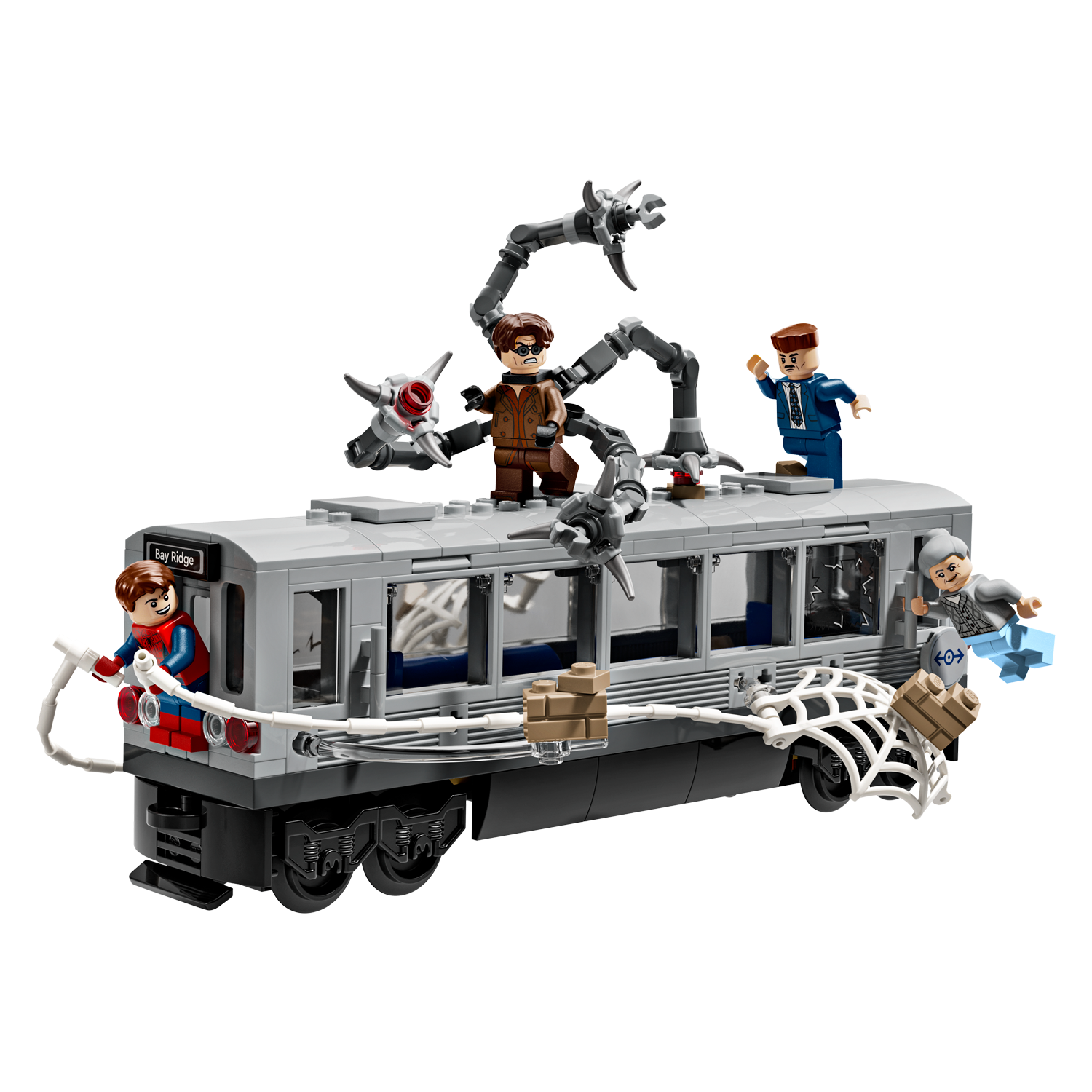 76321 Spider-Man vs. Doc Ock: Showdown in der U-Bahn
