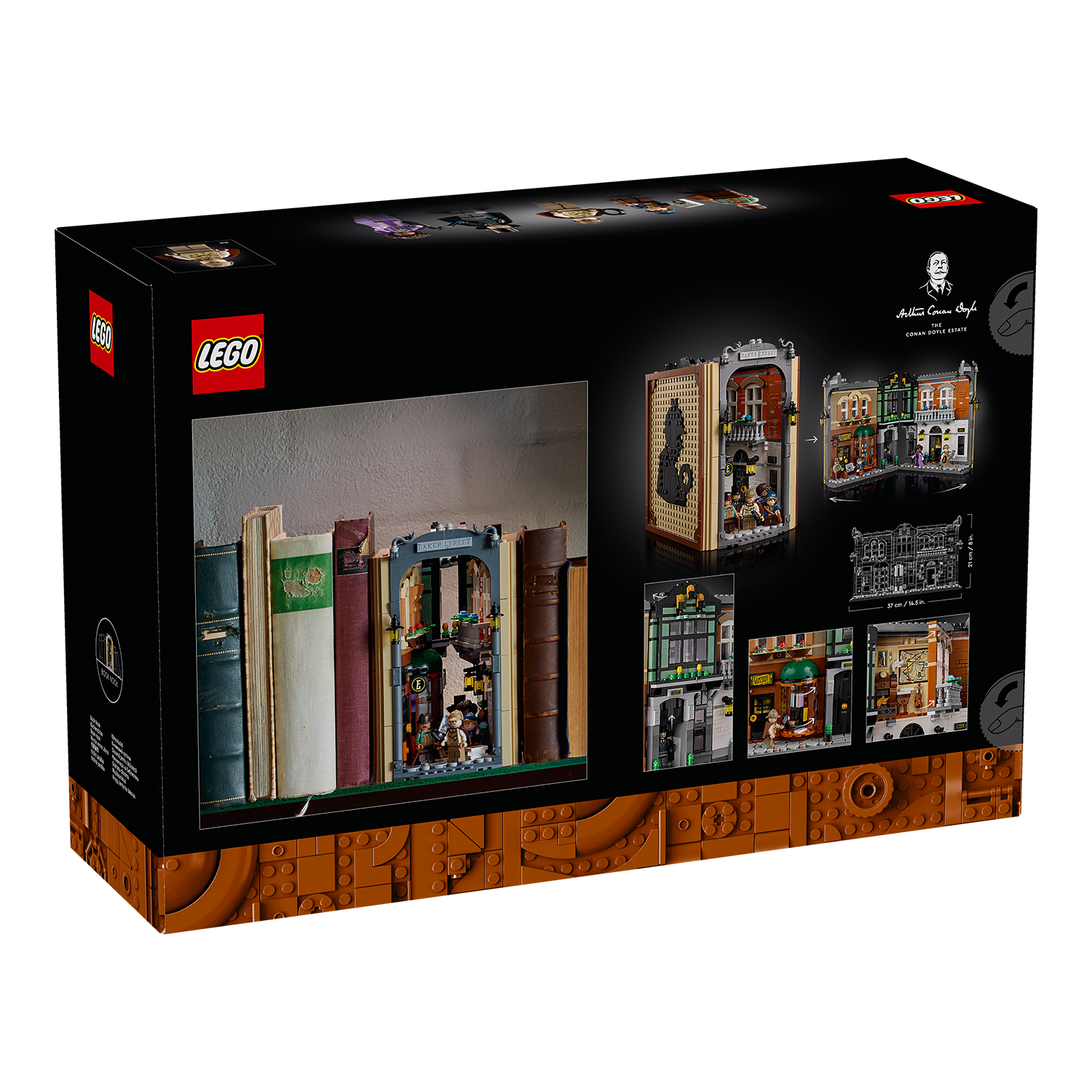 10351 Sherlock Holmes: Bücherstütze