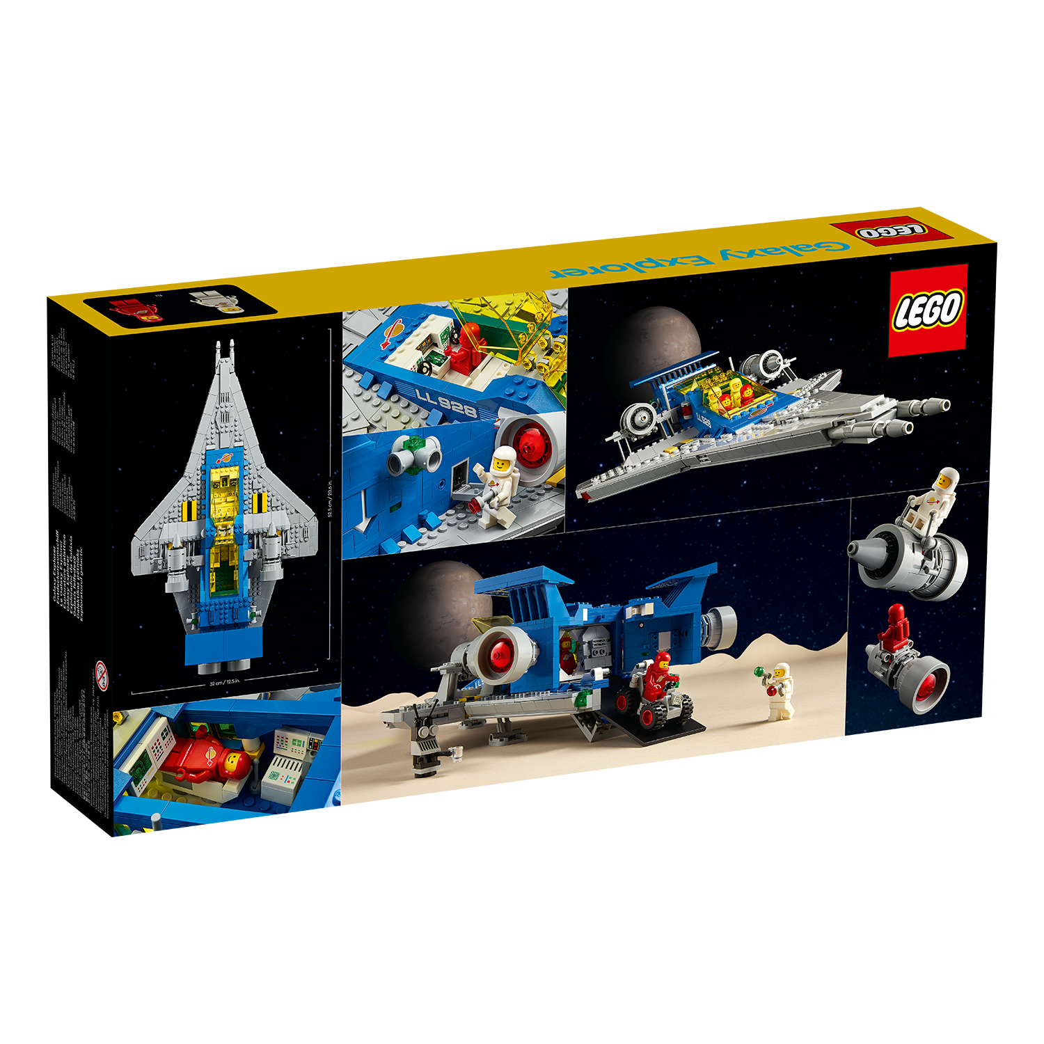 Rückseite Karton LEGO Galaxy Explorer