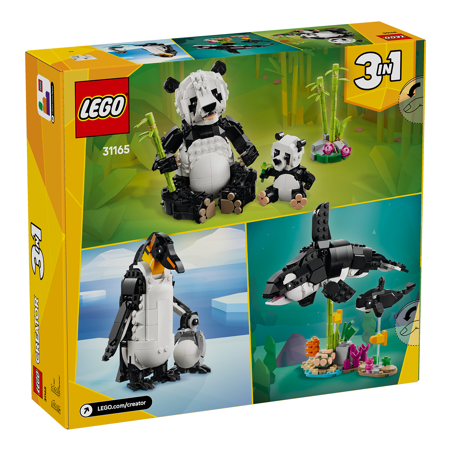 31165 Wilde Tiere: Pandafamilie