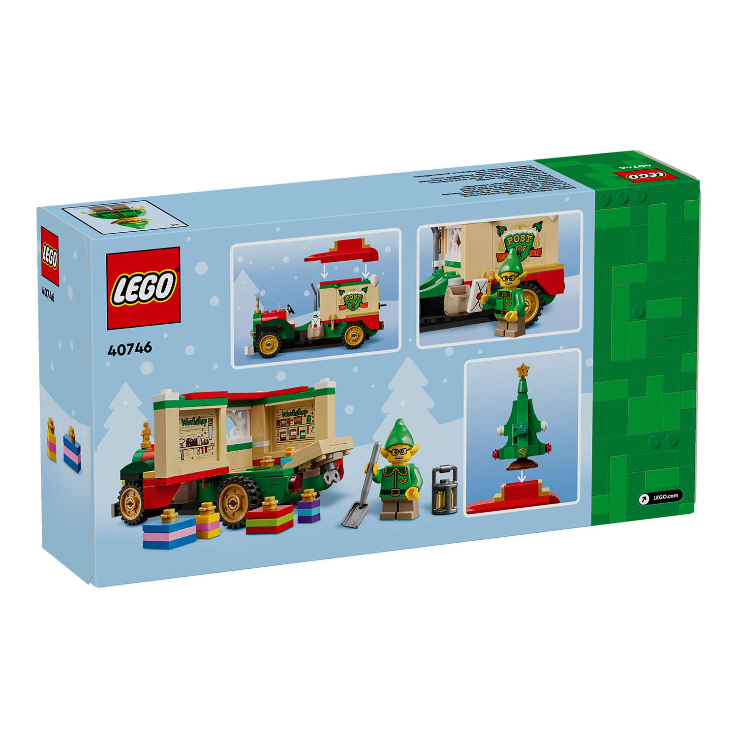 40746 Lieferwagen des Weihnachtsmanns