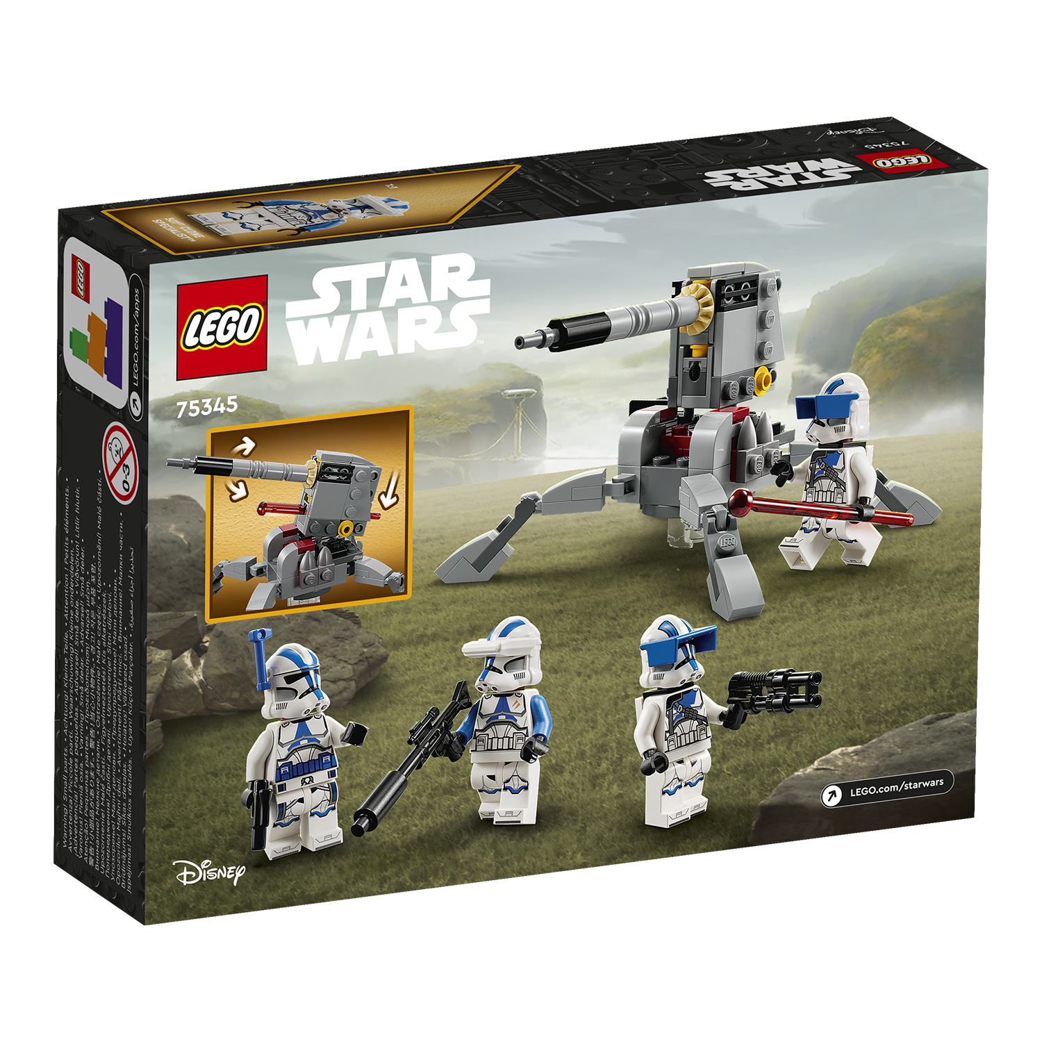 75345 501st Clone Troopers™ Battle Pack