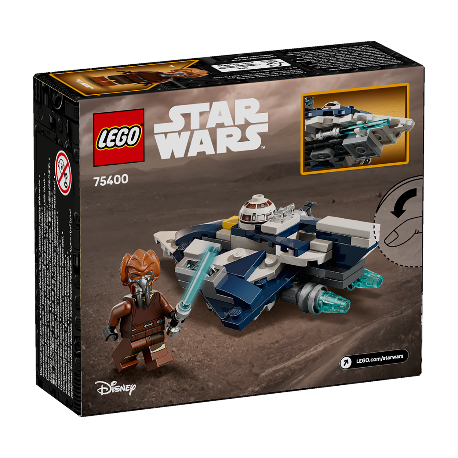 75400 Plo Koons Jedi Starfighter™ Microfighter