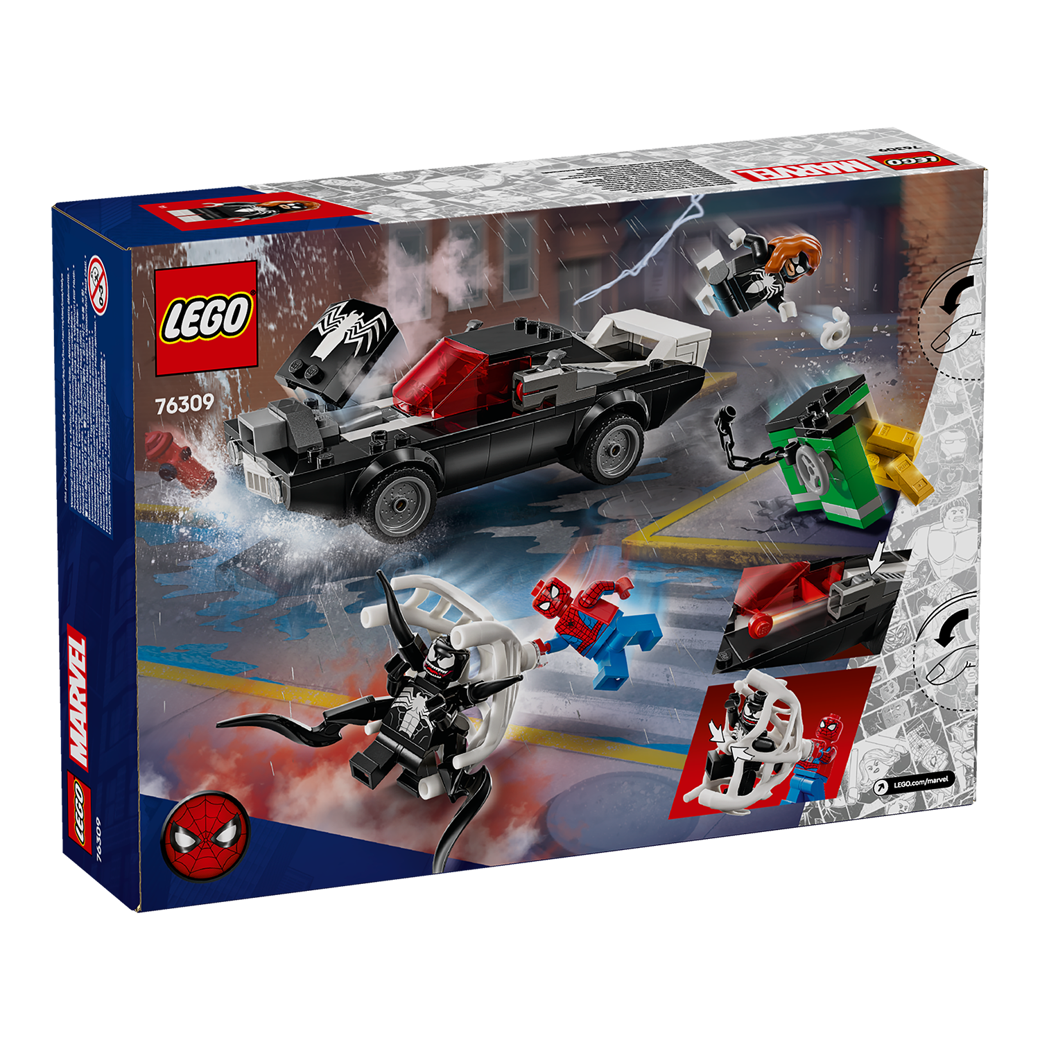 76309 Spider-Man vs. Venom Muscle-Car