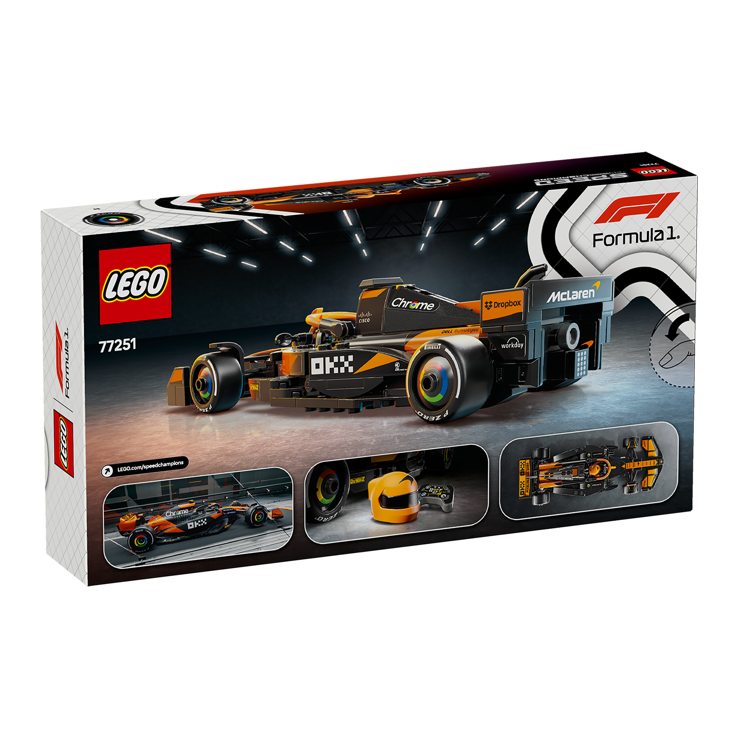 77251 McLaren F1® Team MCL38 Rennauto