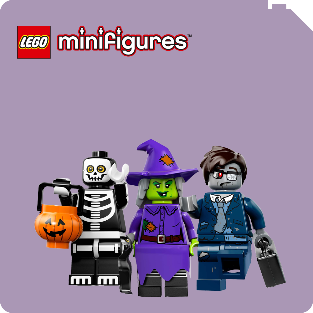 Themebutton mit drei LEGO® Minifiguren