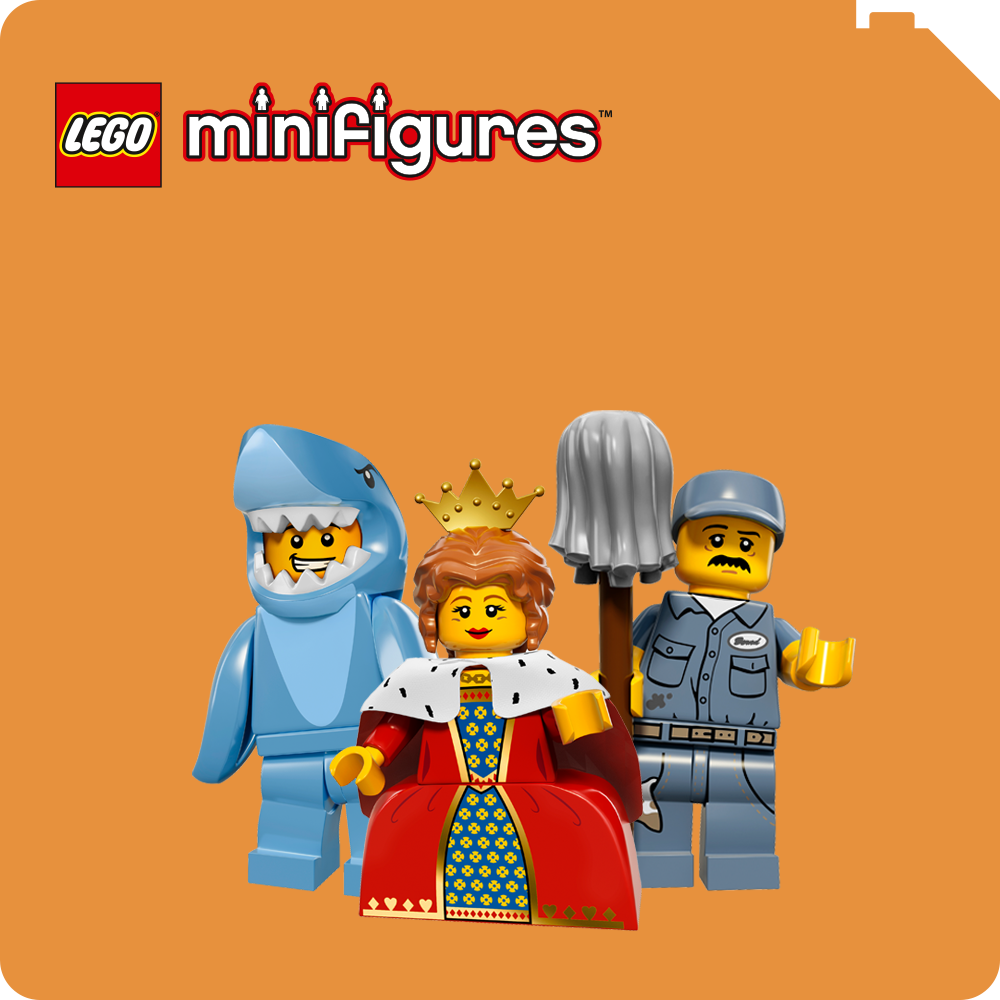 Themebutton mit drei LEGO® Minifiguren