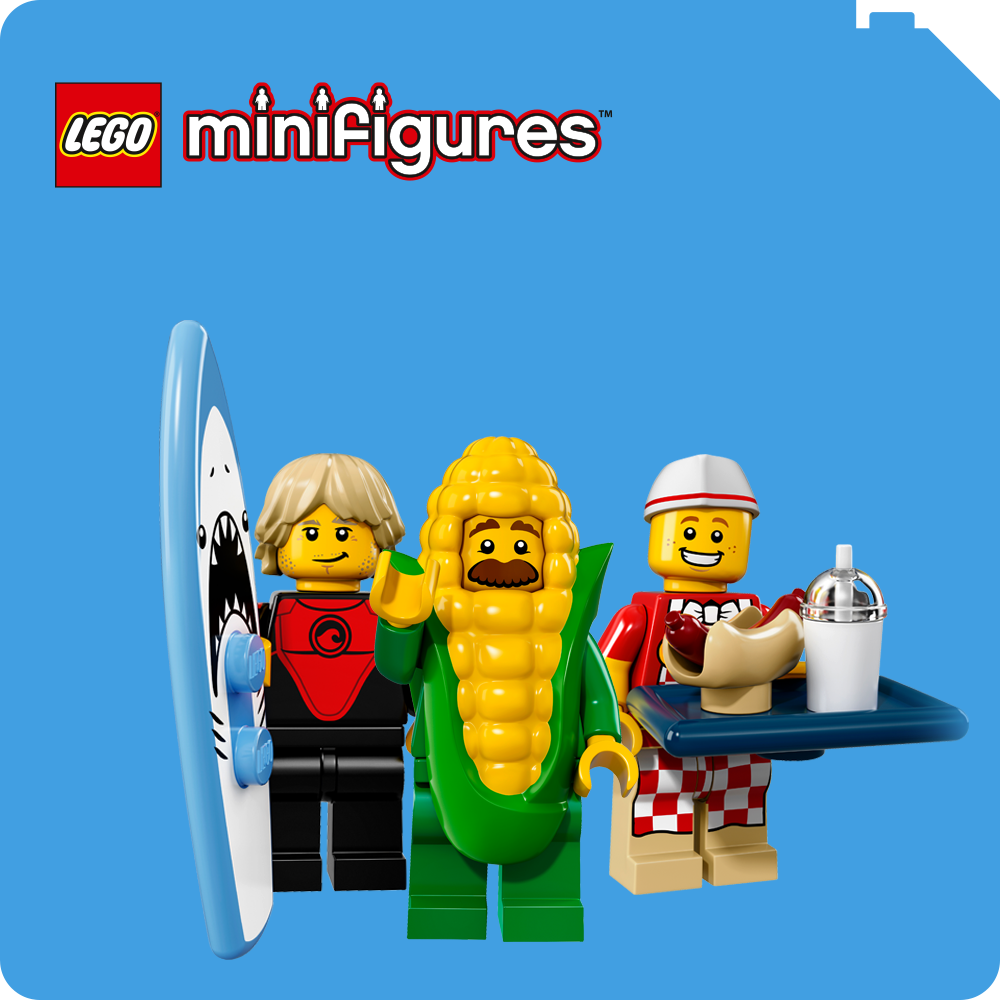 Themebutton mit drei LEGO® Minifiguren