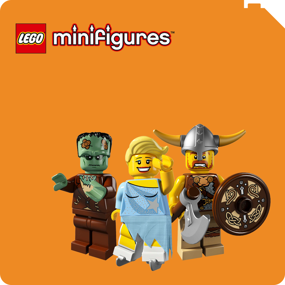 Themebutton mit drei LEGO® Minifiguren