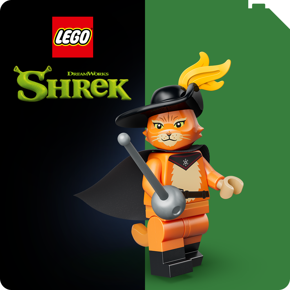 Kollektionsbutton "LEGO Shrek"