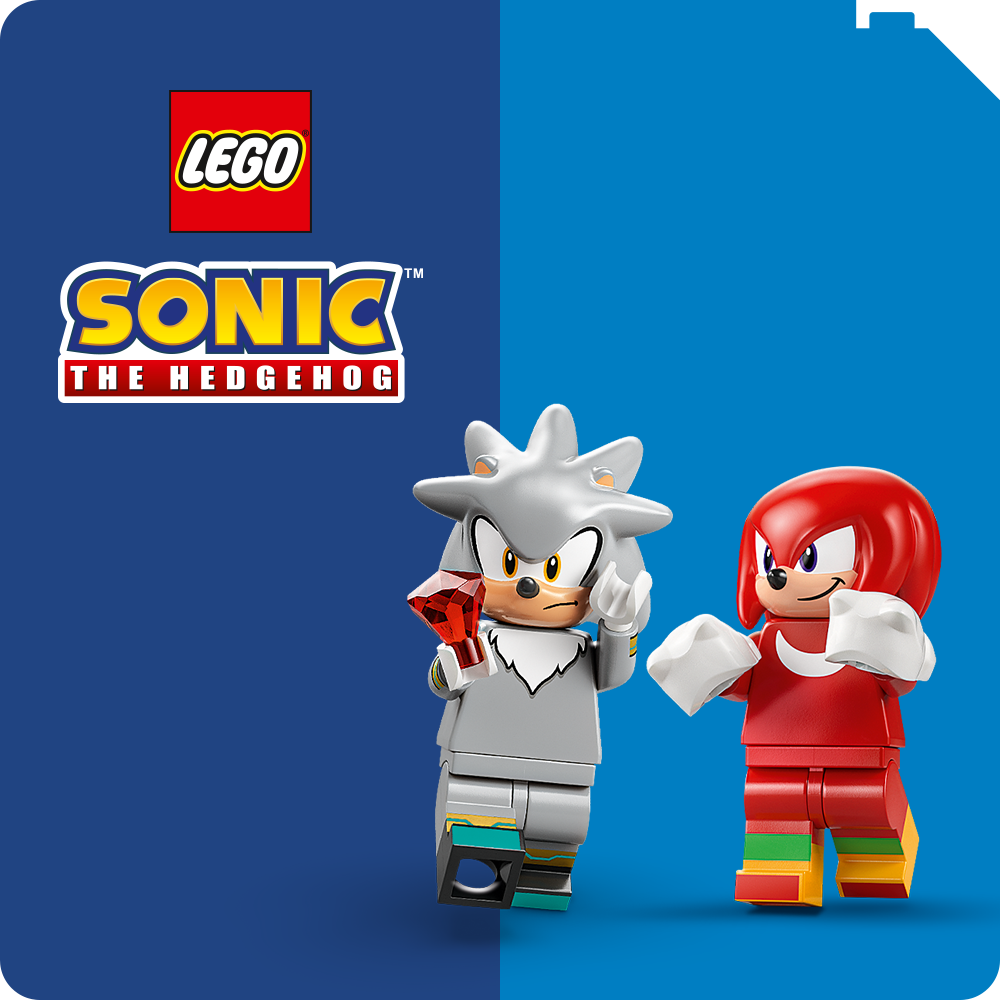 Kollektionsbutton für die LEGO® Kollektion Sonic The Hedgehog